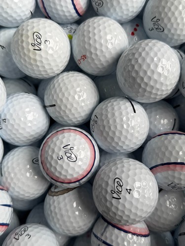 24 Premium AAA White Vice Pro Used Golf Balls