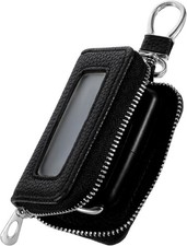 Premium Car Leather Key Fob Case Genuine Leather Car Smart Universal Key Holder