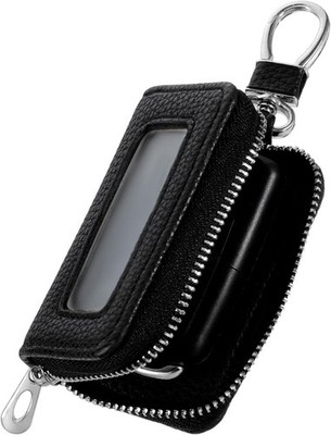 Premium Car Leather Key Fob Case Genuine Leather Car Smart Universal Key Holder 
