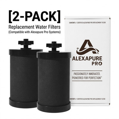 2-PACK  2387 Pro Filter Replacement Compatible with Alexapure Water Replacement