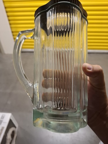 Waring Blender Glass Pitcher Black 5 Cup 40 oz Jar Clover Leaf 34BL87 51BL25 - Picture 5 of 6