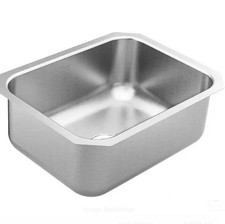 Moen Podmontaż Pojedyncza miska Kuchnia Zlew Środkowy Stal nierdzewna GS18190 23x18x9