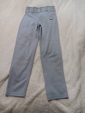 Youth Nike Dri Fit Baseball/softball Pants Gray Size Medium
