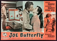 JOE BUTTERFLY fotobusta poster Audie Murphy George Nader Giappone Kimono BX20