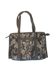 Vintage Diane Von Furstenberg Carry On Tapestry Floral Weekender Bag