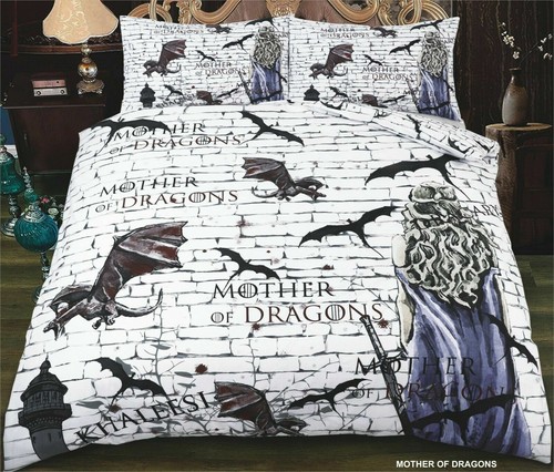 Mother of Dragon 3D Quilt Cover set with Pillowcase Game of Thrones Theme Design - Picture 4 of 8