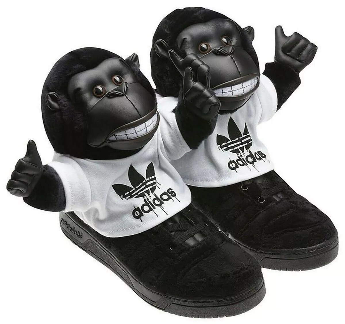 adidas Jeremy Scott ゴリラスニーカー 24cm Adidas Jeremy Scott Gorilla Trainers UK Size 9 Brand New! | eBay UK