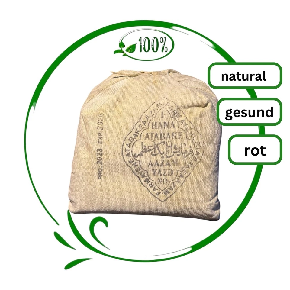 Henna-Pulver 480g  Rot, Sanfte Färbung & Haarstärkung, Wellness-Produkt, - Bild 3 von 4