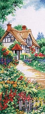 Cross Stitch Kit ~ Design Works Thatched Cottage #DW2768