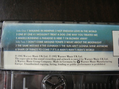 Cher - It's a Man's World - AUDIO CASSETTE TAPE, German Pressing, Rare, OOP - Foto 3 di 3