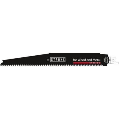 S1156XHM  25x Carbide Säbelsägeblatt 225mm Stroxx Metall und Holz für Bosch