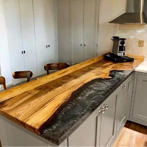 Epoxy Countertop For Kitchen & dining Room Decor Furniture