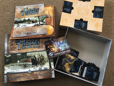 2008 LCG A Game of Thrones The Card Game by Eric M. Lang - intrigue, betrayal +