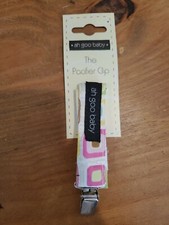 Ah Goo baby pacifier clip strap Gumdrop