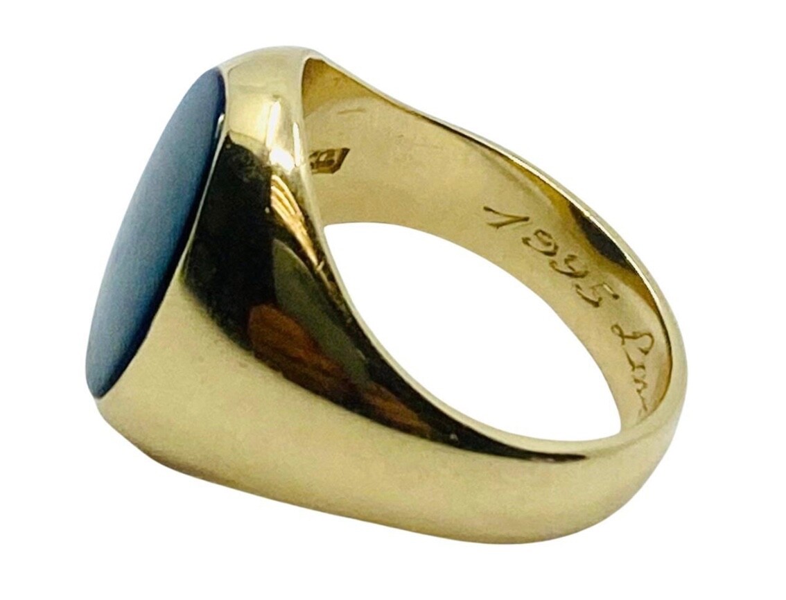 Tiffany & Co. Onyx Vintage Gold Signet Ring | eBay Tiffany & Co. Onyx Vintage Gold Signet Ring | eBay
