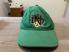 Vintage Alumni University Of Notre Dame Adjustable Hat “Class Of 1953” Pin Green
