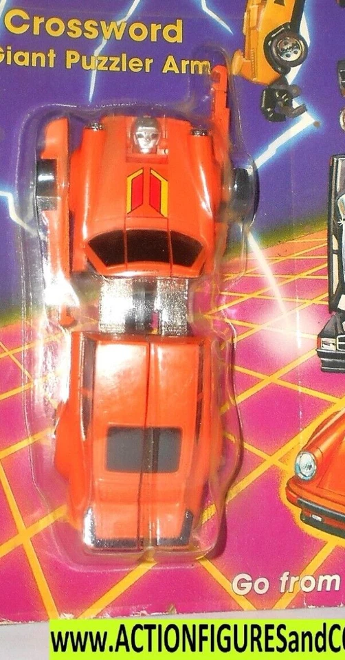 Gobots vintage 1985 CROSSWORD Puzzler combiner Left Arm hand complete moc - Image 3 of 4