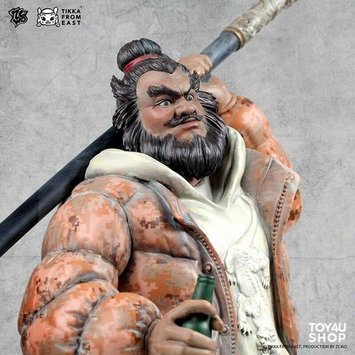 Figura Modelo Pintada Limitada ZCWO TIKKA Three Kingdoms Zhang Fei 56 cm en stock - Imagen 2 de 5