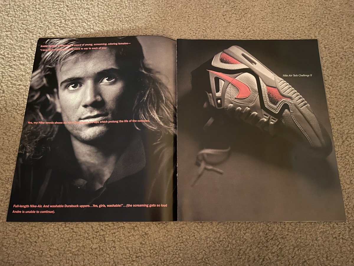 Vintage 1990 NIKE SHOES CATALOG AIR JORDAN V NIKE AIR MAX TECH