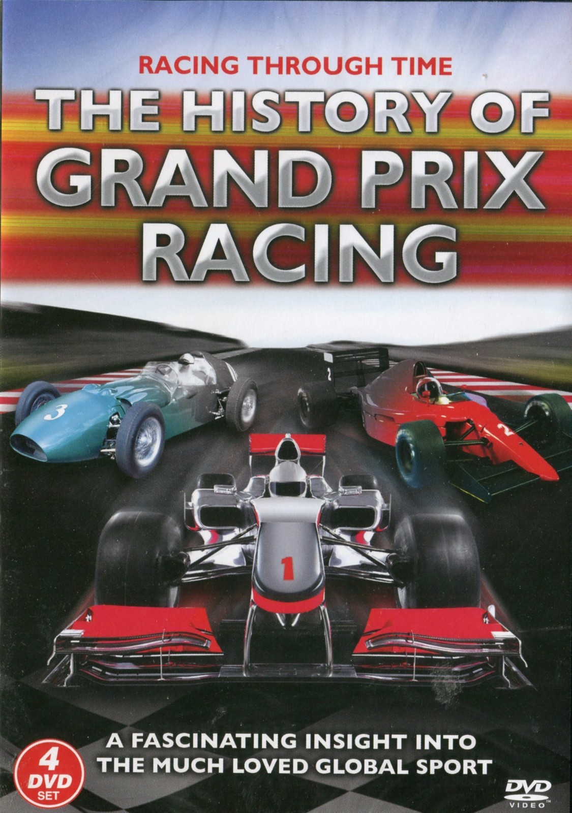 History of Grand Prix Racing Through Time 4 DVD Set Lotus Circuits Jaguar More