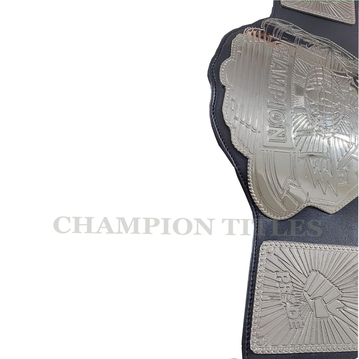 PRIDE FC Heavyweight 4mm Zinc Wrestling Championship Leather
