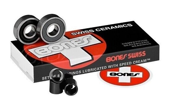 BONES SWISS CERAMICS Competition Bearings roulements 608 Skate Trottinette NEUFS