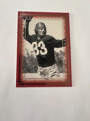 SAMMY BAUGH 2000 UPPER DECK NFL LEGENDS UD MILLENIUM QBS INSERT CARD M5