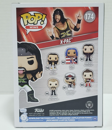 X-PAC - WWE WWF Funko POP! #174 Collectible Vinyl Figure BRAND NEW & IN STOCK - Picture 11 of 15