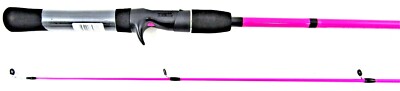 ZEBCO HOT CAST 6'6'' HOT PINK CRAPPIE POLE #HCSTPKC662M