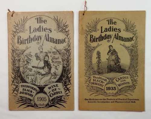 4 vintage drug ad Almanacs:1902 & 1903 HOSTETTER'S +1905 & 1935 LADIES BIRTHDAY - 第 4/14 張圖片