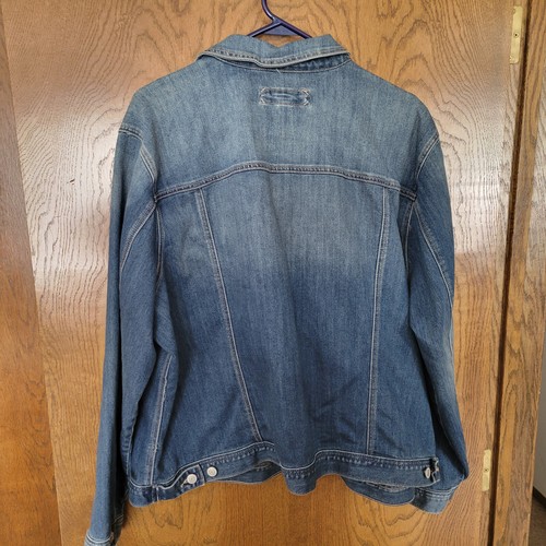 NWT Maurices Denim Jean Jacket Sz. 3X  NEW   Vintage Wash - Picture 3 of 3