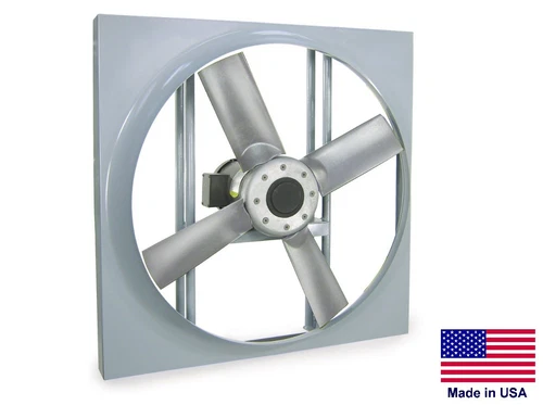 PANEL AXIAL EXHAUST FAN - Direct Drive - 36" - 230/460V - 1 Hp - 14,800 CFM