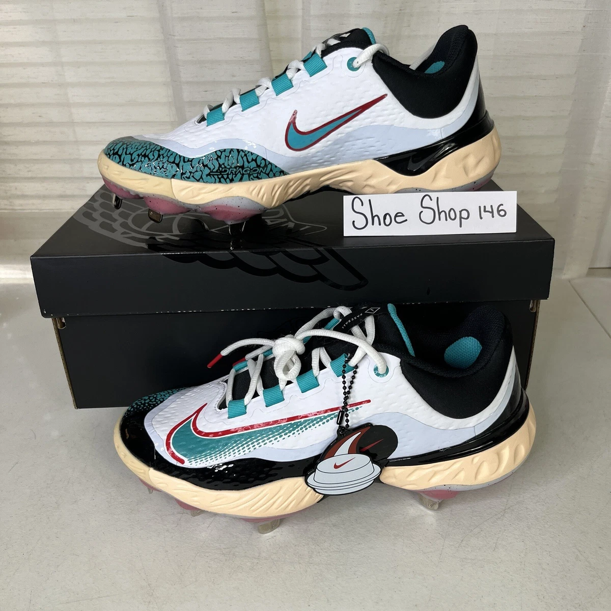 Nike Alpha Huarache 7 Elite White Black for Sale | Authenticity