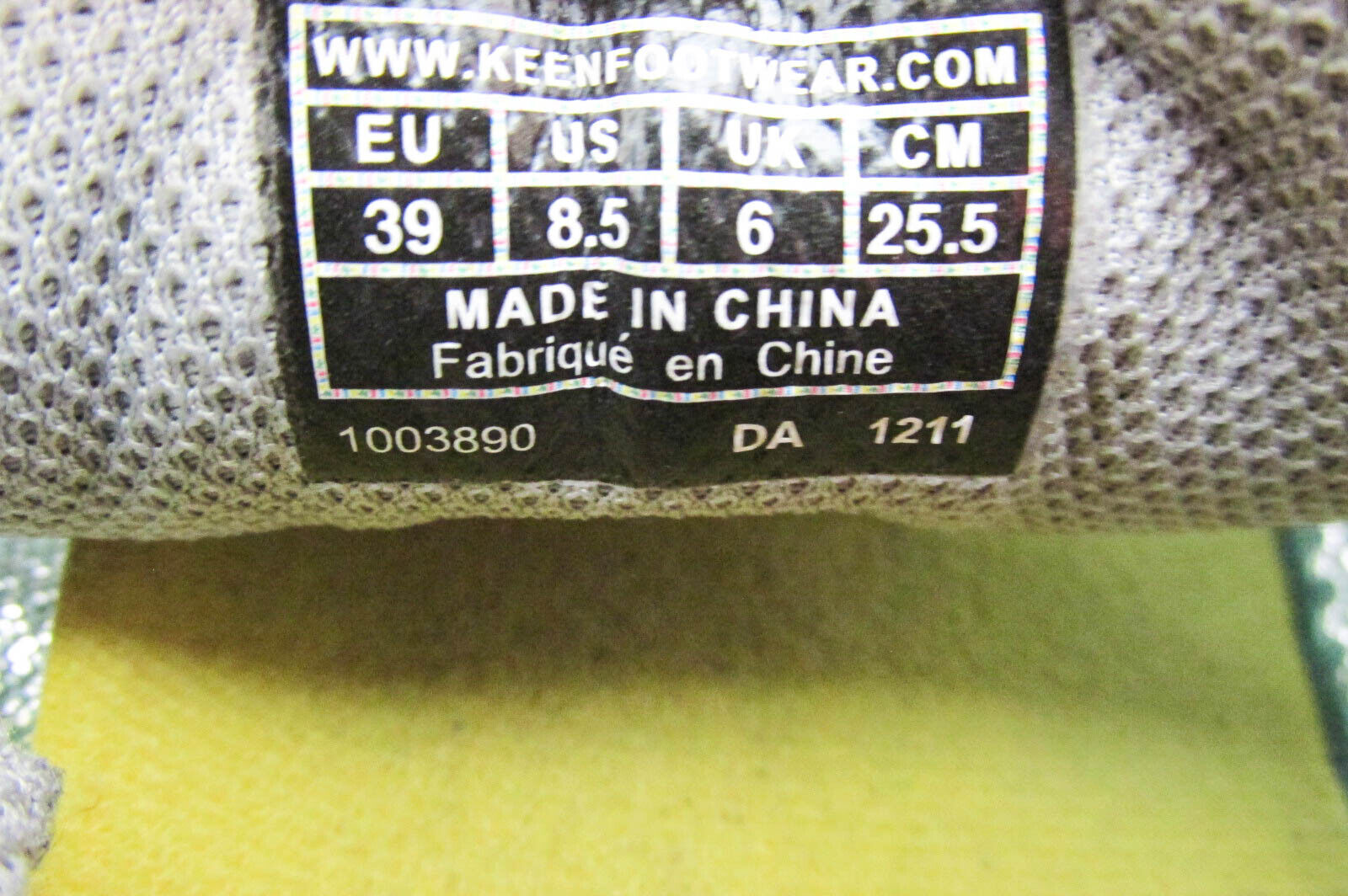 Scarpe da donna Keen A86 TR taglia 8 5 M sneaker da trail running atletiche usate vq