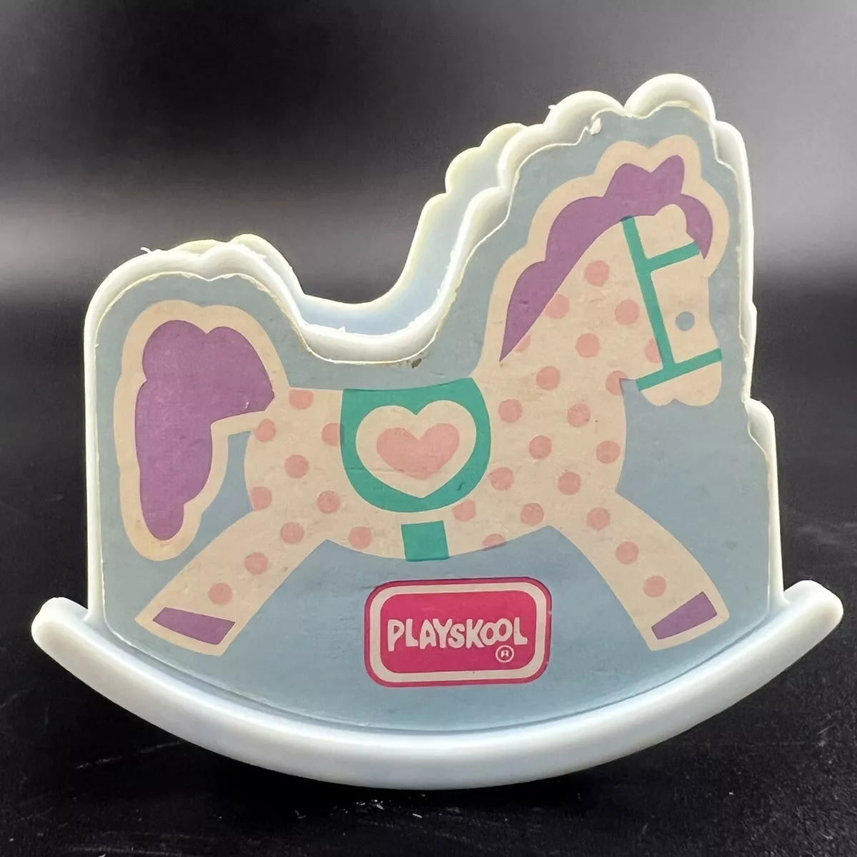 Polka dot sales rocking horse