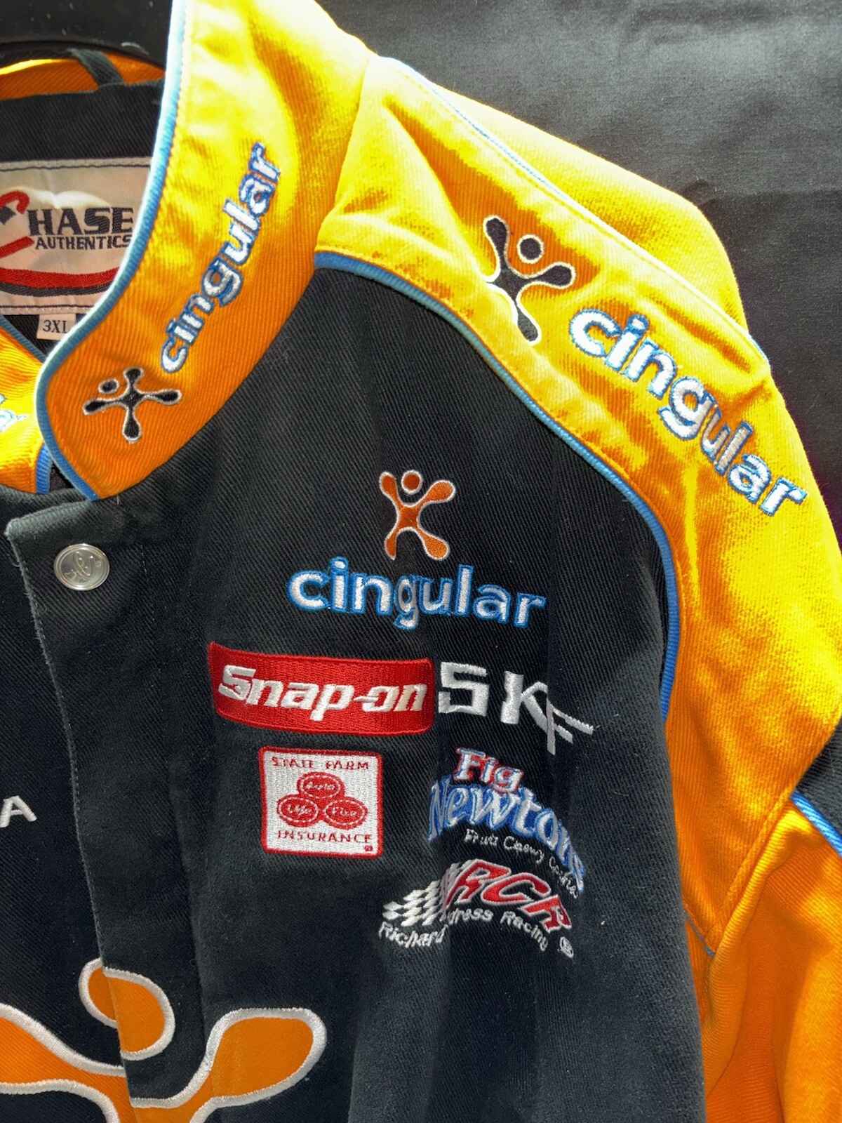 Vintage Cingular Wireless Racing Jacket Robby Gor… - image 6