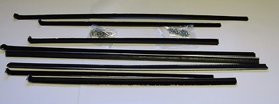 Für 53 54 Dodge Convertible Fenster Entfernt Fuzzies Schnurrhaare Filze Neu