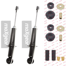 2x Stossdämpfer hinten + Domlager + Schutz Toyota Corolla E12 Corolla Verso 