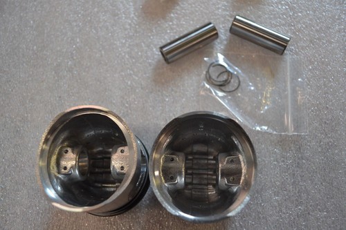Kit de pistón IMD Honda CB175 CD175 CL175 SL175 - 2 kits - 52 mm tamaño STD - Imagen 3 de 3