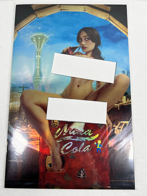 Cave Comics Fallout Nuka Cola ARTBOOK SYDNEY AUGUSTO Full Naughty Foil 40 /50