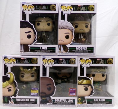 Funko Pop! Marvel Loki Vinylfigur Menge 896 900 984 1066 1312 Mobius President