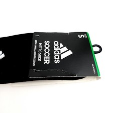 Adidas Soccer Youth Power Black Metro Socks Arch Ankle Compression USA Seller