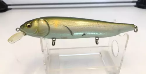 Megabass Lates 120mm 5/8oz Used Ayu Color Top Water Baits Lure Fishing plastic