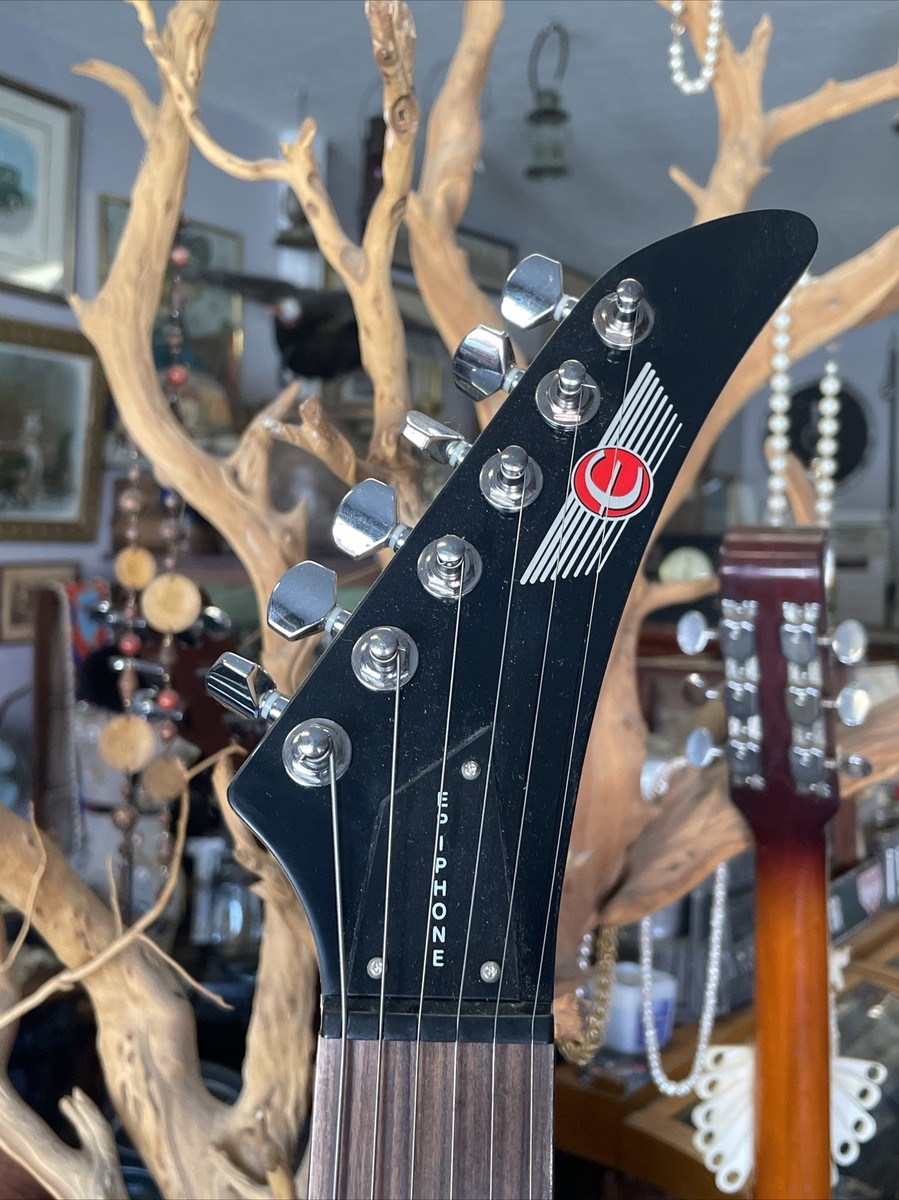 2001 Epiphone Beast Signed By Chris Jericho WWF With Papers Fozy
