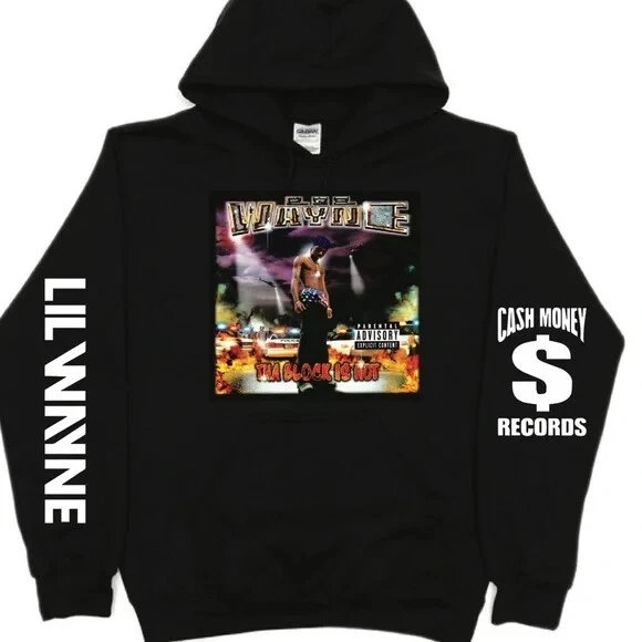 Lil Wayne The Carter Collection Hoodie Pullover, 2024 Hot Music Tour Shirt