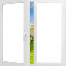 Filmgoo Total Blackout Window Film Privacy Room Darkening Non-Adhesive Static Cl