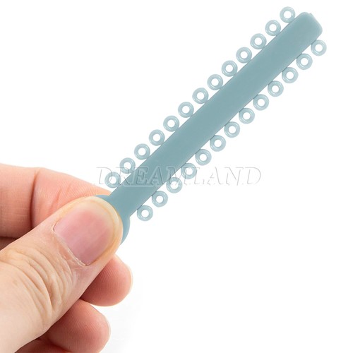 1040 Stck. Ligaturkrawatte Zahnkieferorthopädie Ring Elastisch Latexbänder 45 Farben - Bild 270 von 496