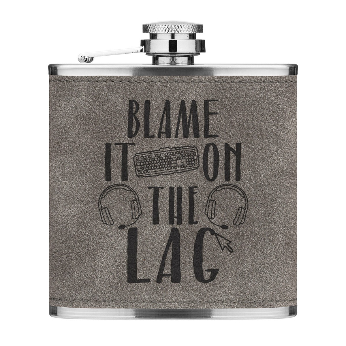 Blame It Sul Lag Gamer Sottobicchiere Computer PC Giochi