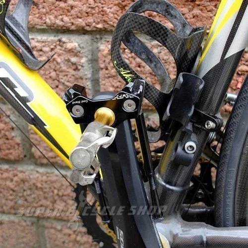 AU Ship~Gearoop Bike CoolStand Aluminum Adjustable Side Stick 33-39mm,Red - Picture 2 of 8