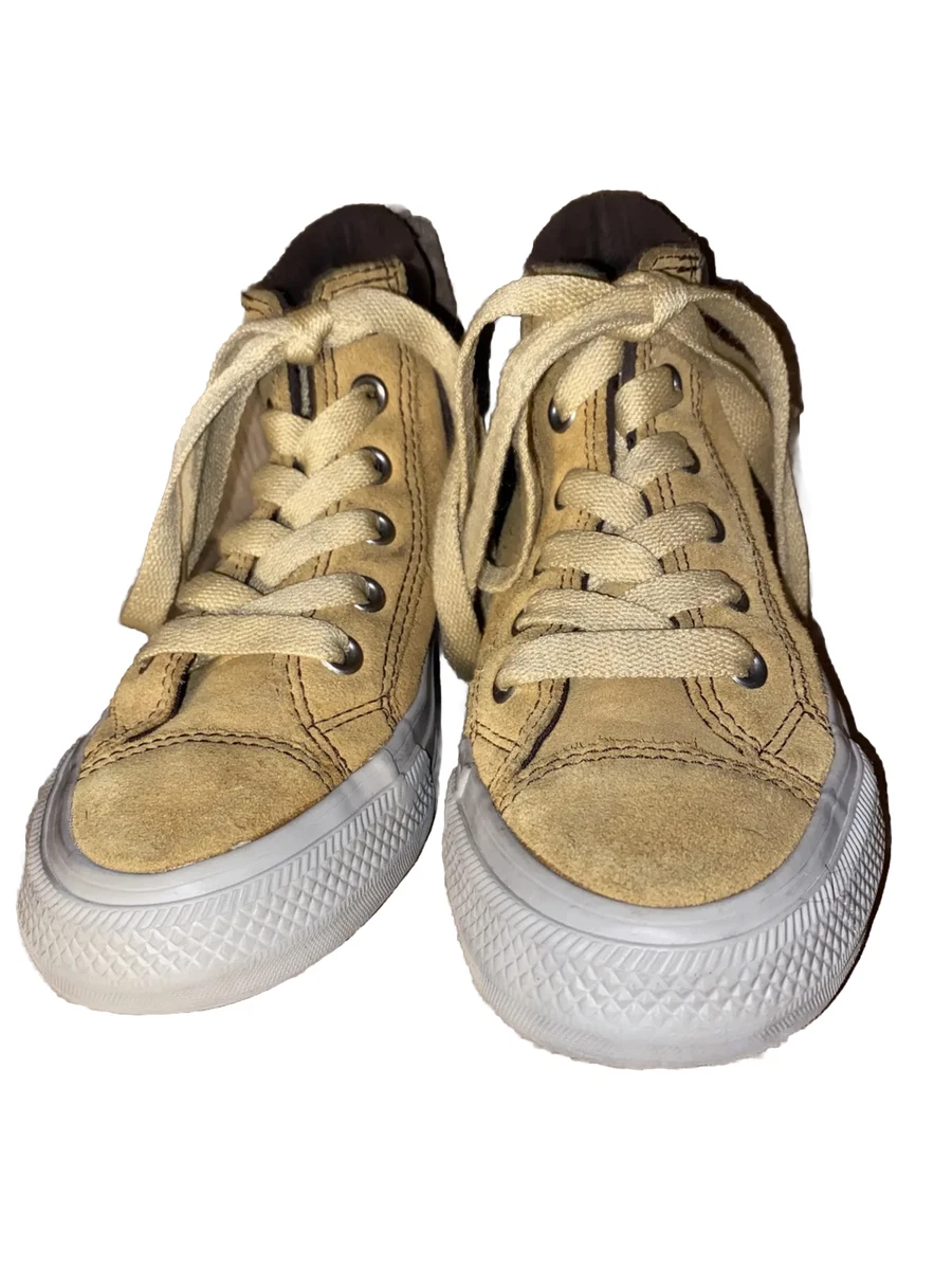 Converse haute sales enfant brun